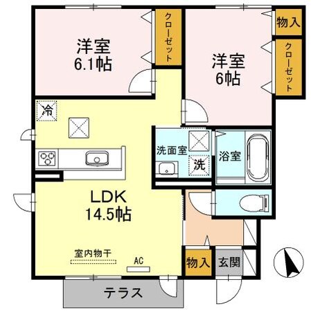 Dream御立東の物件間取画像